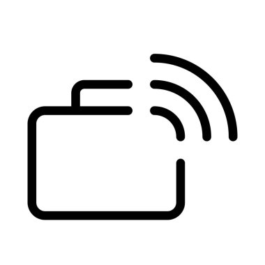 Kablosuz güvenlikli akıllı bavul.