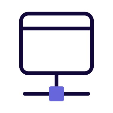 Geniş internet ağına bağlı tarayıcı