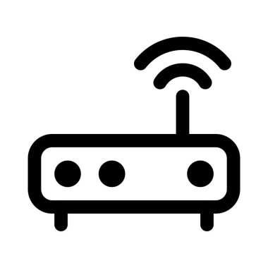 Temel sinyal gücü antenli internet yönlendirici