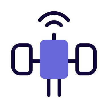 İletişim için uydu kablosuz ağı kullanılıyor.