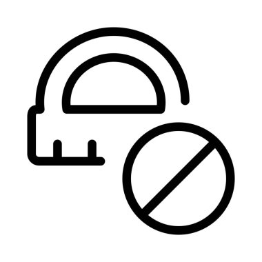 Bir cetvelle ölçmek yasaktır.