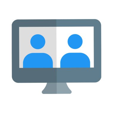 HD televizyon seti beyaz arkaplanda izole edildi