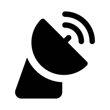 Uydu anten ağından uzun mesafe sinyali