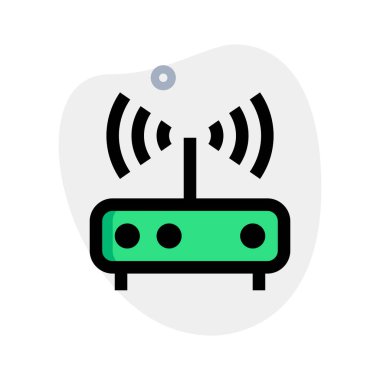 Tek antenli güçlü sinyalli ileri internet yönlendirici