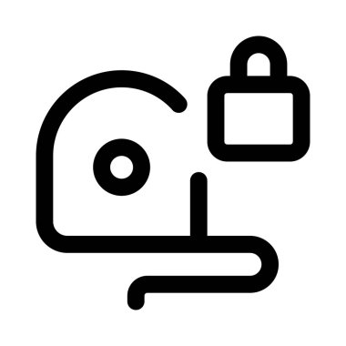 Kilitleme özelliği olan esnek mezura.