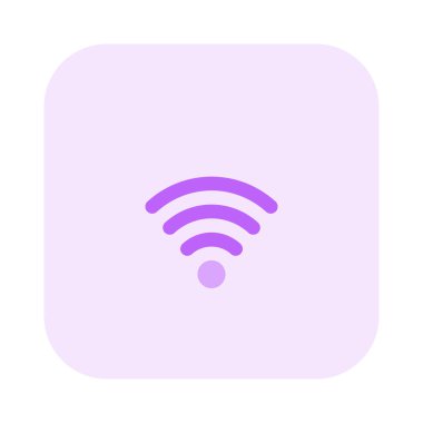 Kablosuz yönlendiricide güvenilir bağlantı gösteriliyor.