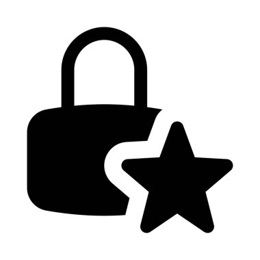 Güvenlik amacıyla en yüksek dereceli asma kilit.