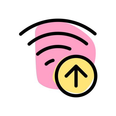 Yüksek hızlı internet ile veri daha hızlı gönderiliyor.