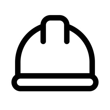 Başlığı korumak için tasarlanmış güvenlik kaskı..