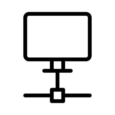 Bir internet ağına bağlı sunucu bilgisayarı