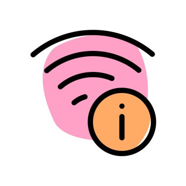 Kablosuz bağlantı sorunu göstergesi.