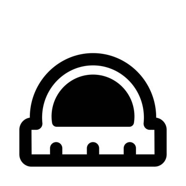 Cetvel, ölçmek için bir matematiksel araçtır.