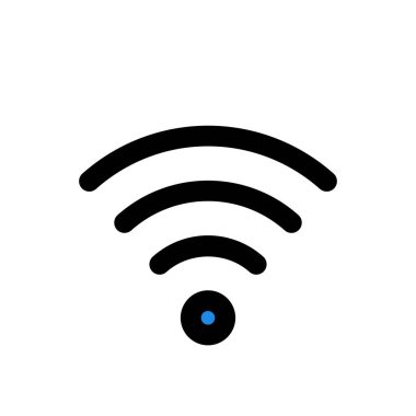 Kablosuz yönlendiricide güvenilir bağlantı gösteriliyor.