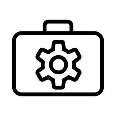 Bir güvenlik kilidi mekanizması ile paketlenmiş çanta.