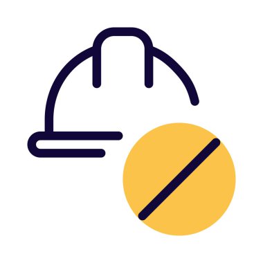 İnşaat alanından güvenlik kaskı yasaklandı.