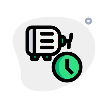 Makine dinamo ile daha hızlı çalışıyor..