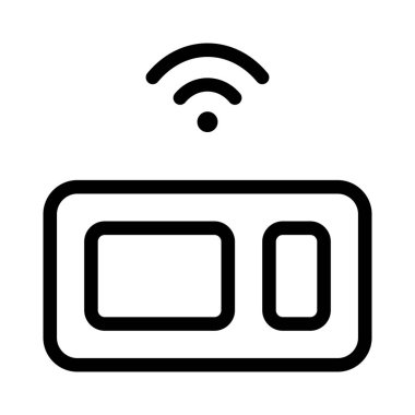 Kablosuz teknolojisi olan akıllı klavye.