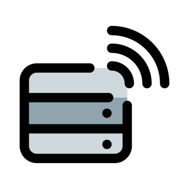 Kablosuz veritabanına sahip bilgi depolama.