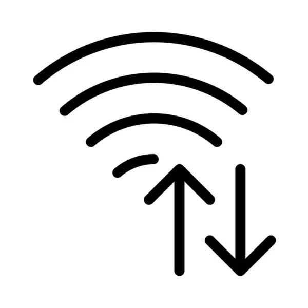 Wifi Alta Velocidad Acelera Transferencia Datos — Archivo Imágenes Vectoriales