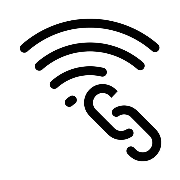 送信のための無線リンクの使用 — ストックベクタ