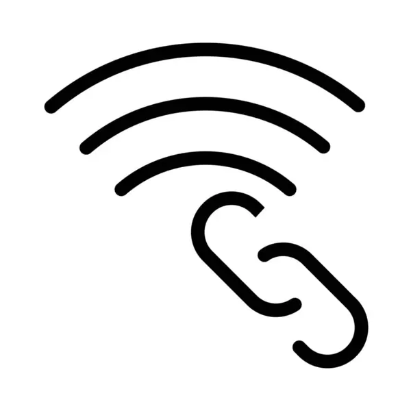 送信のための無線リンクの使用 — ストックベクタ