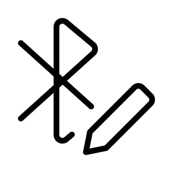 Modification Nom Option Bluetooth — Image vectorielle