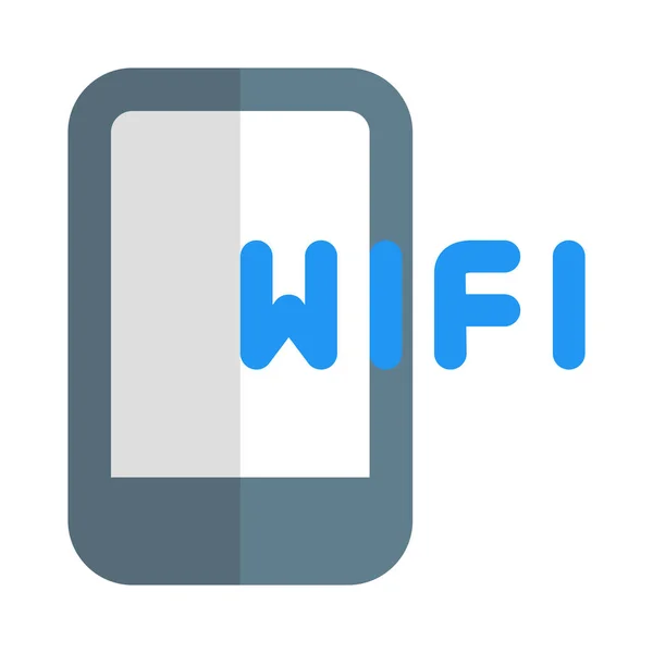 Για Καταστεί Δυνατή Κλήση Δίκτυο Wifi — Διανυσματικό Αρχείο