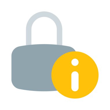 Bir asma kilit üzerinde verilen kullanım bilgileri.