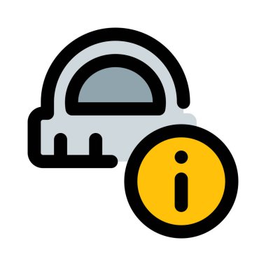 Bir cetvel üzerinde verilen kullanım bilgileri.