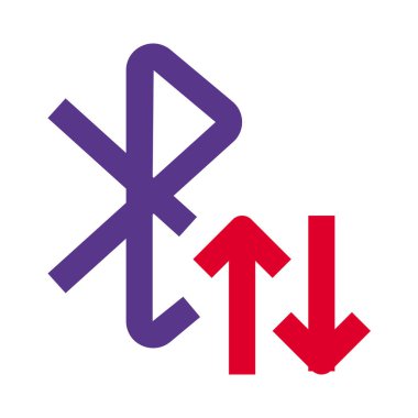 Veri transferi için bluetooth özelliği kullanılıyor.