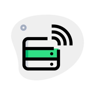 Kablosuz veritabanına sahip bilgi depolama.