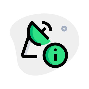 Bilgi ve ürün bilgi düzenine sahip uydu