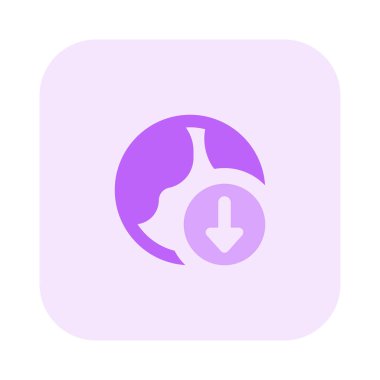 Web 'den veri indiren kullanıcı kitlesi.