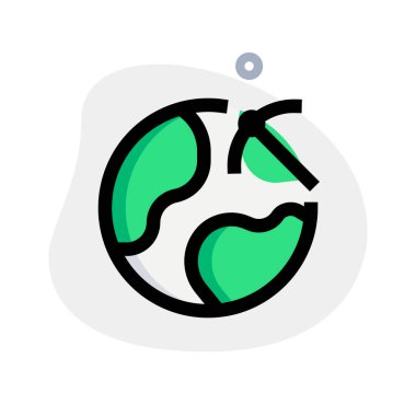 Küresel ağdan veri çıkarılıyor.