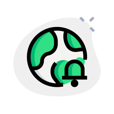 Uluslararası İnternet 'te anımsatıcı bildirimi.