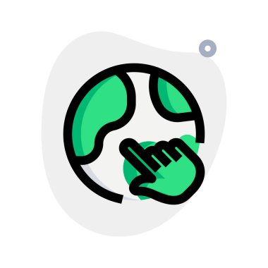 Dünya çapındaki web sitesine erişim tıklayarak başlatılıyor.