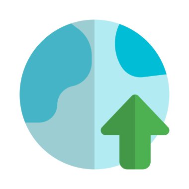 Geniş ölçekte yükseltilmiş internet bağlantısı.