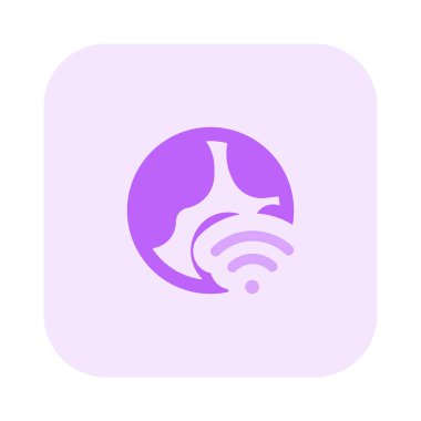 Kablosuz ağın küresel olarak büyümesi.