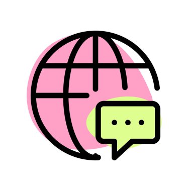 İletişim aracı olarak internetin küreselleşmesi.