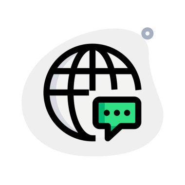 İletişim aracı olarak internetin küreselleşmesi.