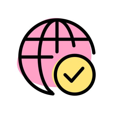 Yeni küresel internet bağlantısının onaylanması.