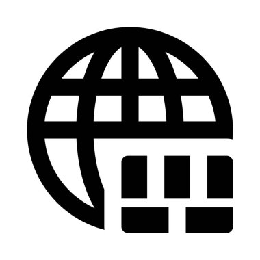 Dünya çapında verileri korumak için kullanılan güvenlik duvarı.