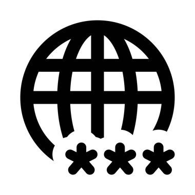 Web sitesine girmek için parola kullanılıyor.