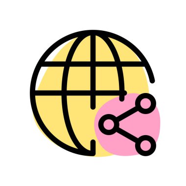 Küresel veri veya bilgi paylaşımı.