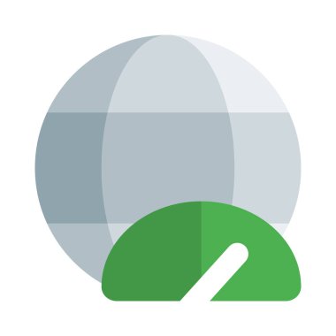 İnternet hızını tanımlamak için web sitesi.