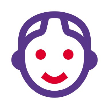 Saçları dökülmüş kel adam beyaz arka planda izole edilmiş.