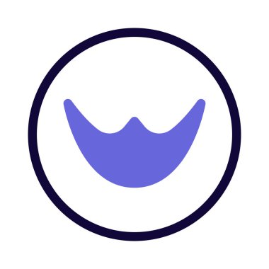 Salon adamlarının sakalı ve saç kesimi ve kesimi.