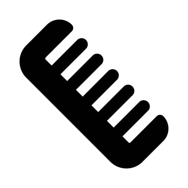 Beyaz arkaplanda izole edilmiş paletleri olan standart tarak