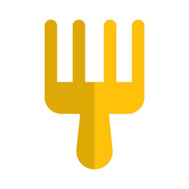 Beyaz arkaplanda daha az fırçayla ayrılmış özel tarak