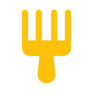 Beyaz arkaplanda daha az fırçayla ayrılmış özel tarak